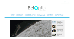 Desktop Screenshot of beloptik.de